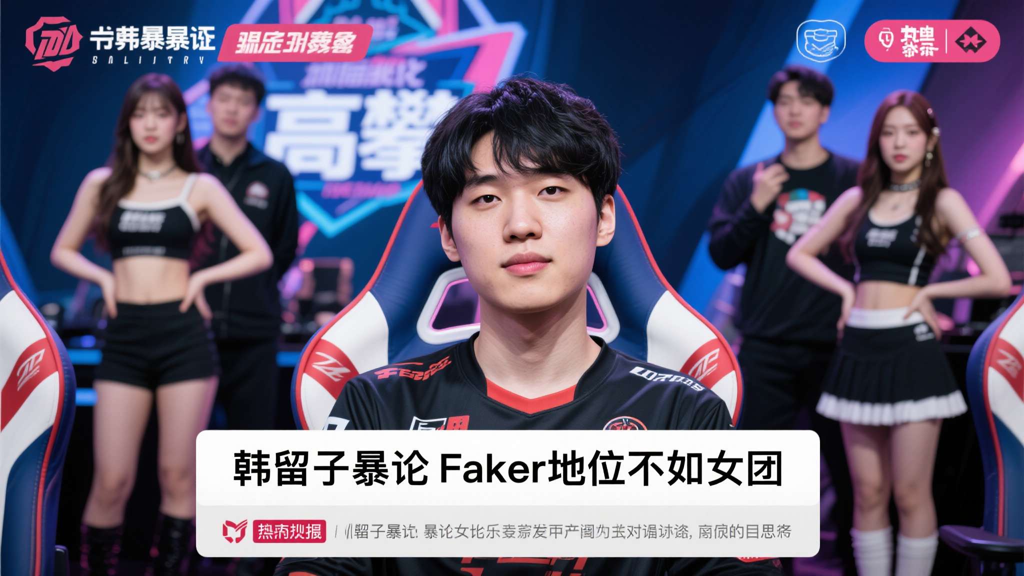 当电竞与流量文化正面碰撞，谁才是那个"高攀"的一方？近日，一则关于"韩留子暴论F